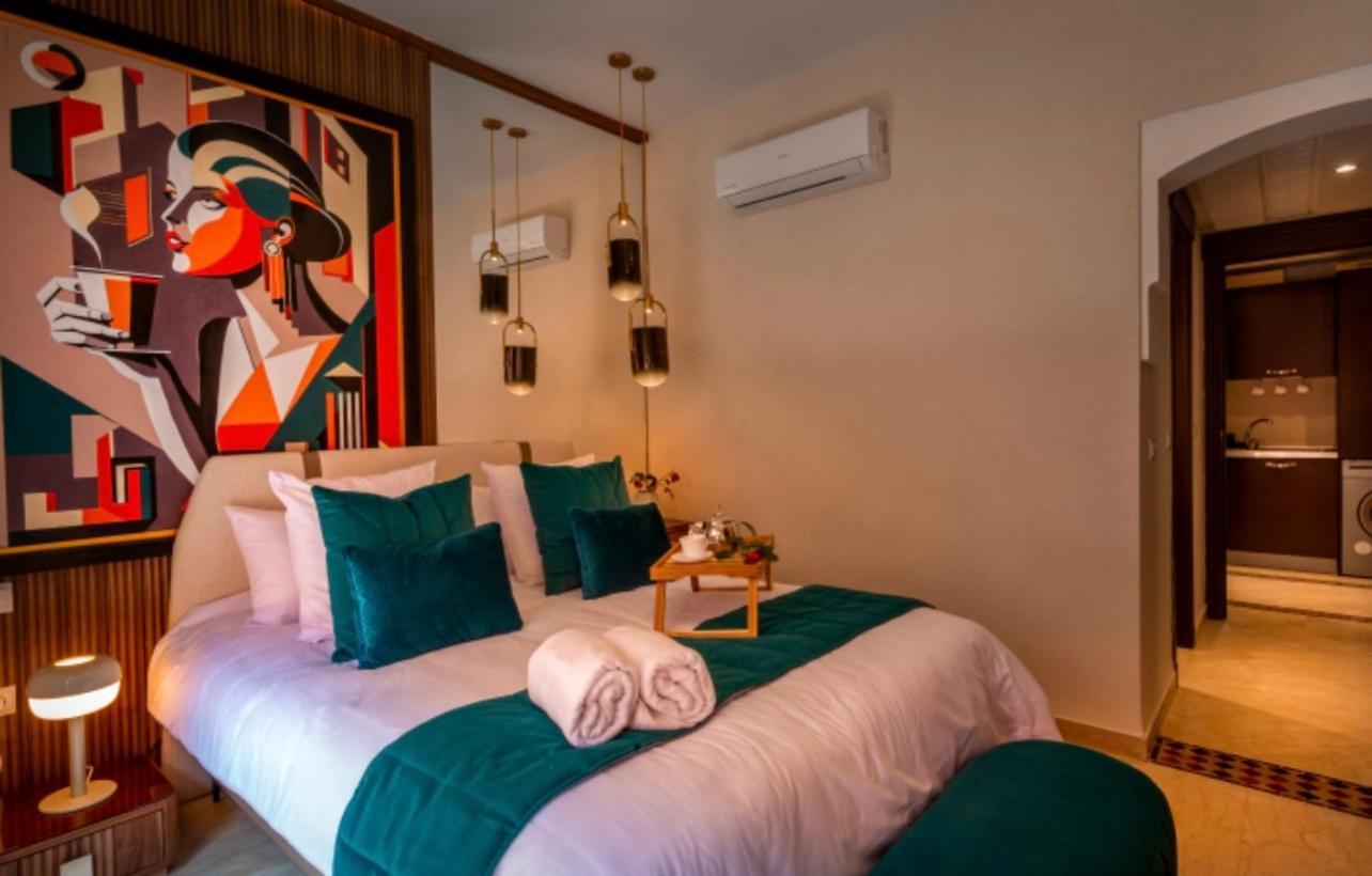 מרקש Logement De Luxe Avec Piscine, Hivernage מראה חיצוני תמונה
