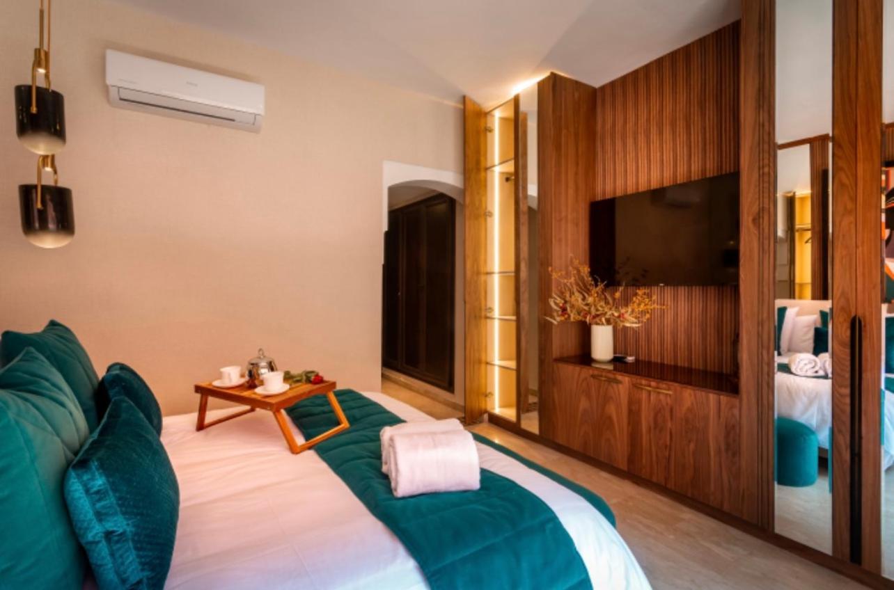 מרקש Logement De Luxe Avec Piscine, Hivernage מראה חיצוני תמונה