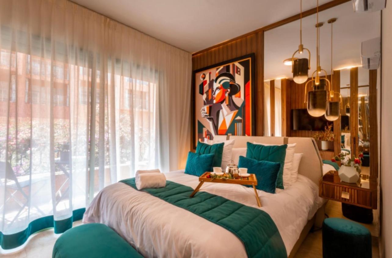 מרקש Logement De Luxe Avec Piscine, Hivernage מראה חיצוני תמונה